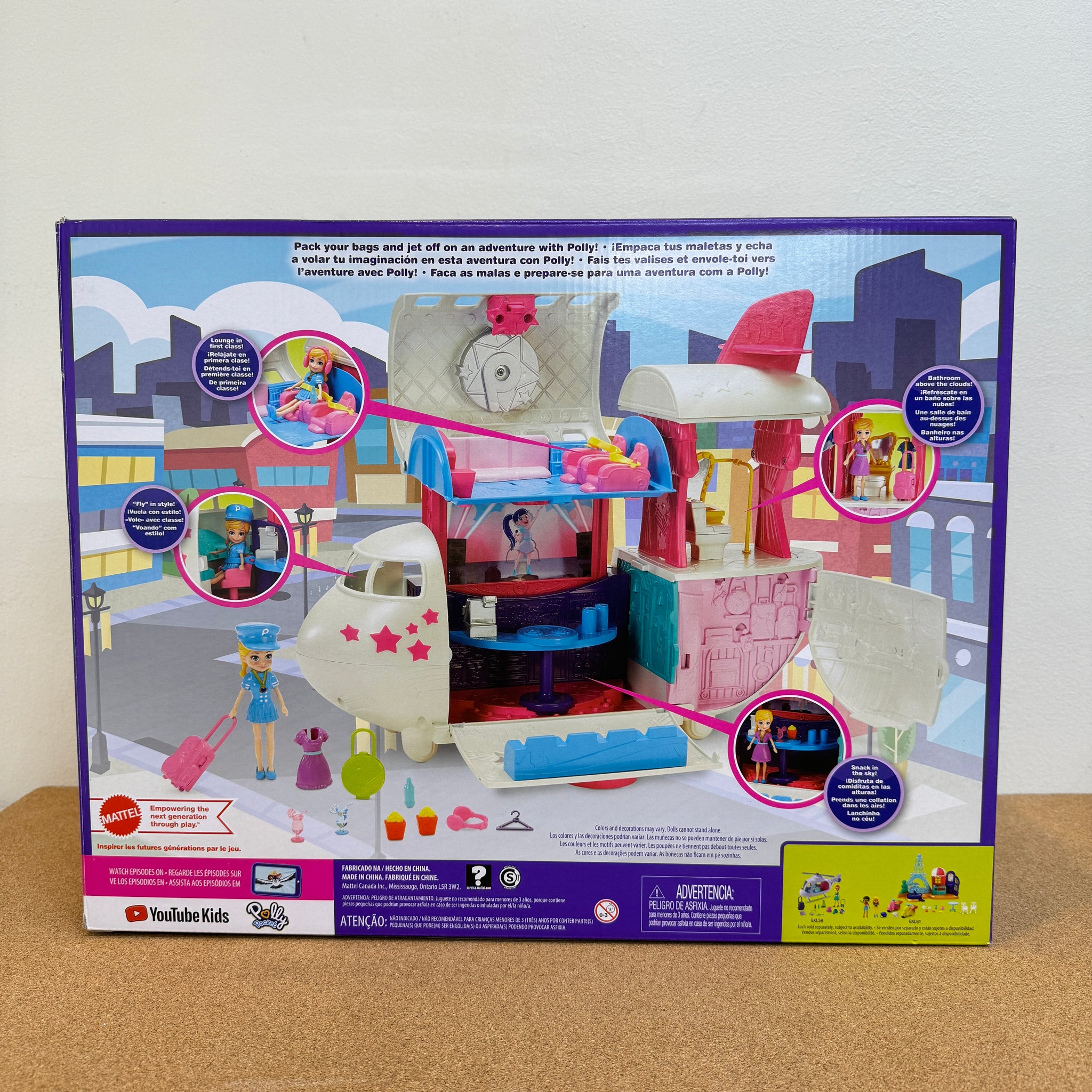 Polly Pocket Flying Fabulous Jet | Kidstationph