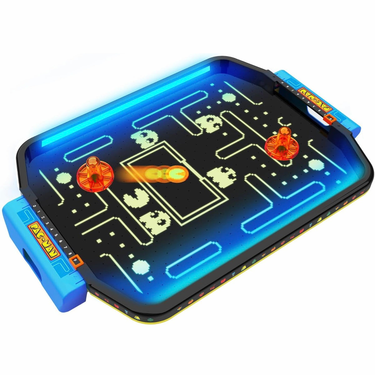 Merchant Ambassador Pac-man: Arcade Air Hockey Glow in the Dark Tabletop Game