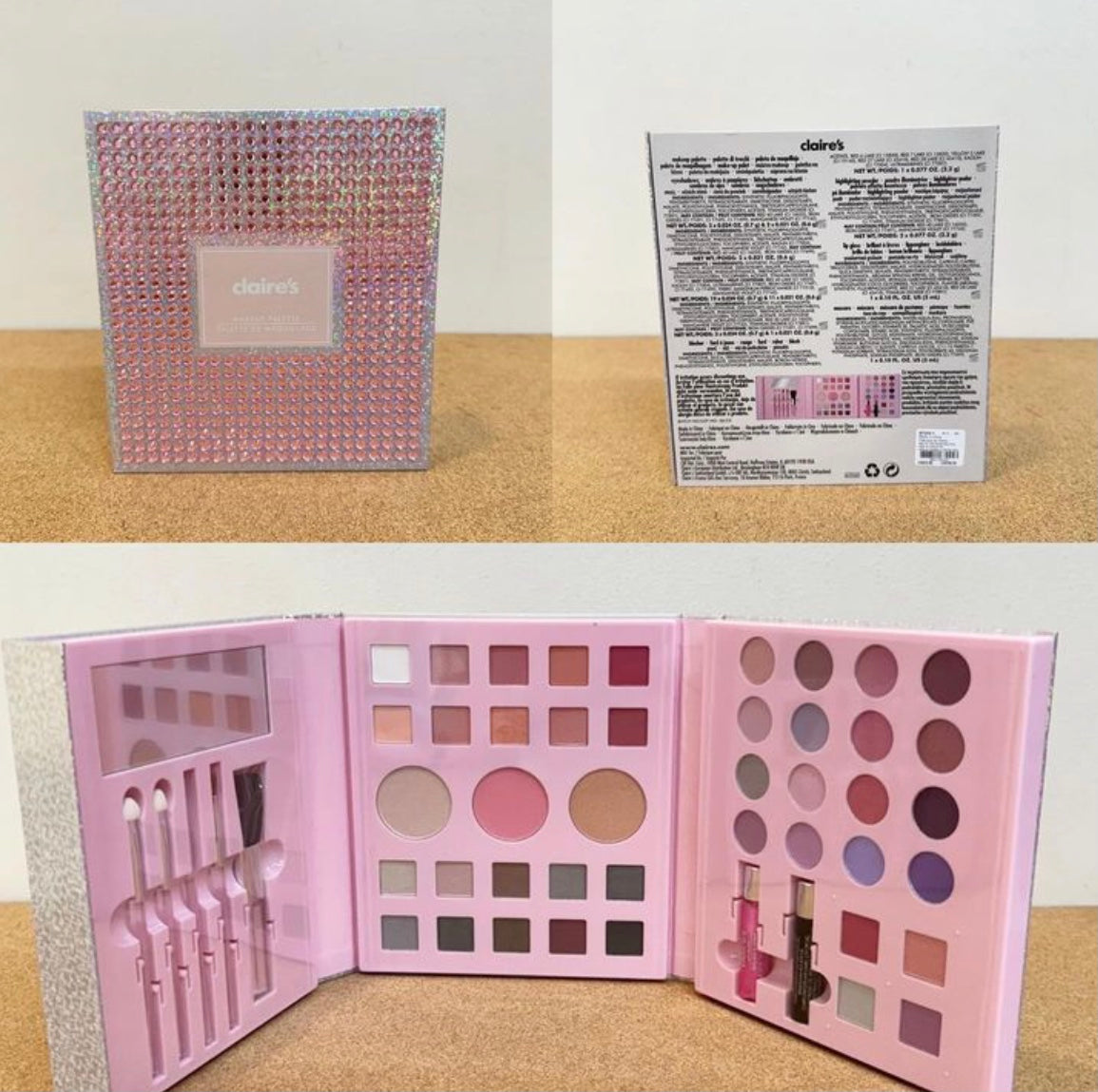 Claire’s Pink Bling 48Piece Make Up Set