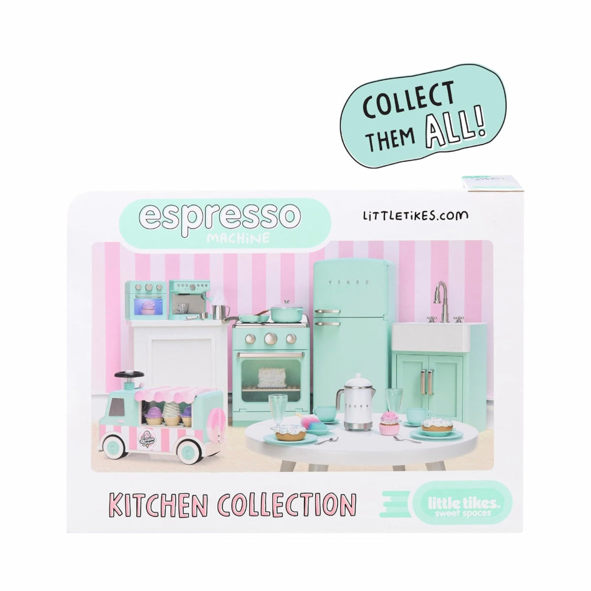 Little Tikes Sweet Spaces Espresso Machine - White
