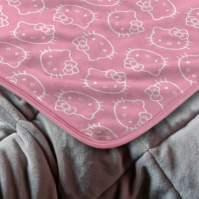 Hello Kitty Kids Throw Blanket 46x60Inch