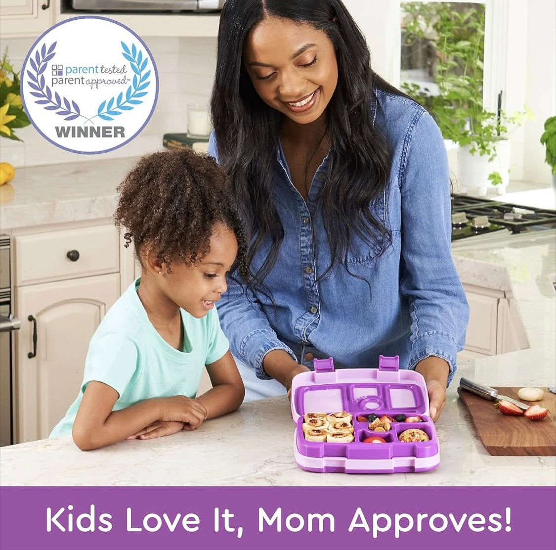 Bentgo Kids Lunch Box - Purple