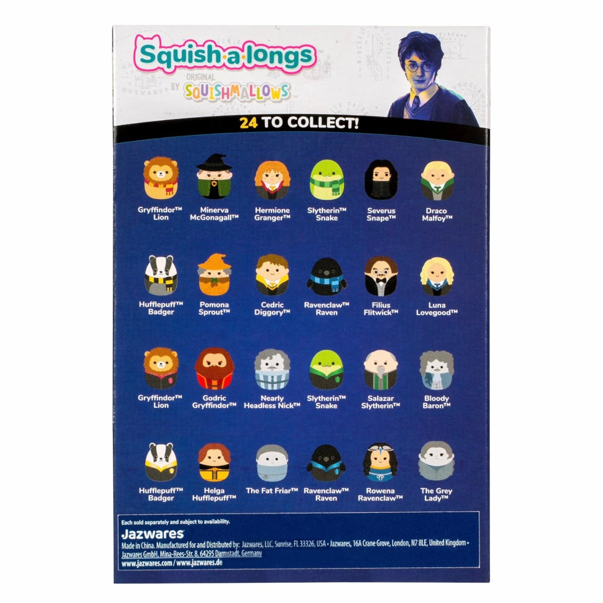 Squish-A-Longs “Harry Potter” Clip A Longs Mini Squish Ravenclaw Multipack