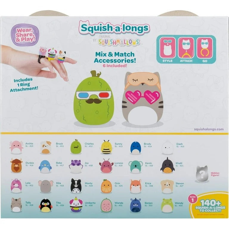 Squish-A-Longs By Squishmallows Mini Squish 25Pack