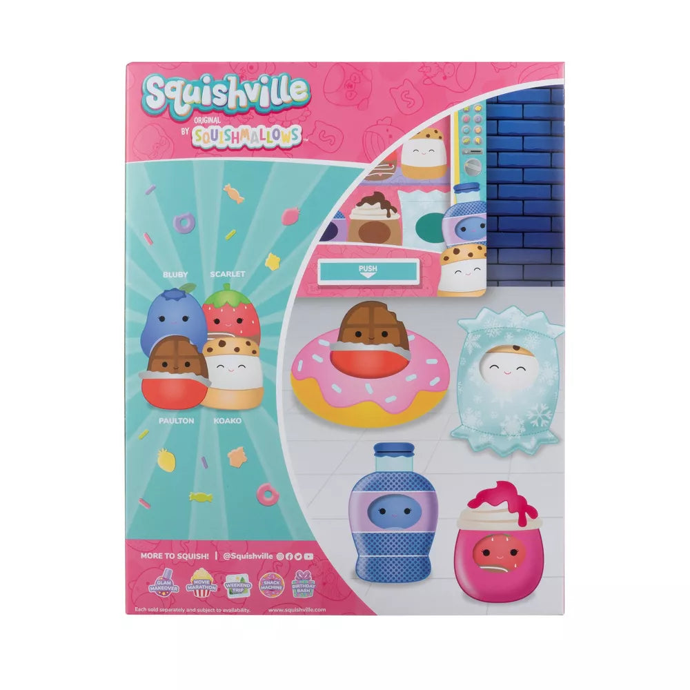 Squishville by Squishmallows Snack Machine Mini Plush