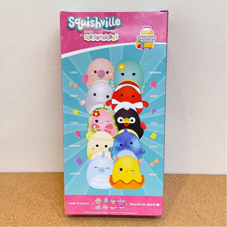 Squishville by Squishmallows Vacation Squad 10Pack