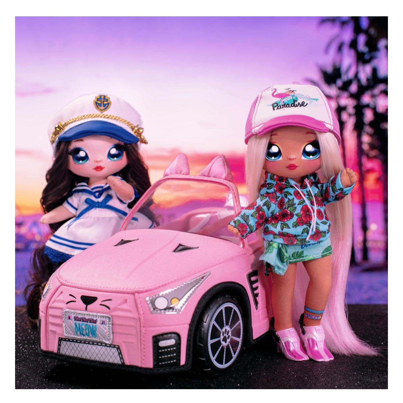 NaNaNa Surprise Soft Plush Convertible Car