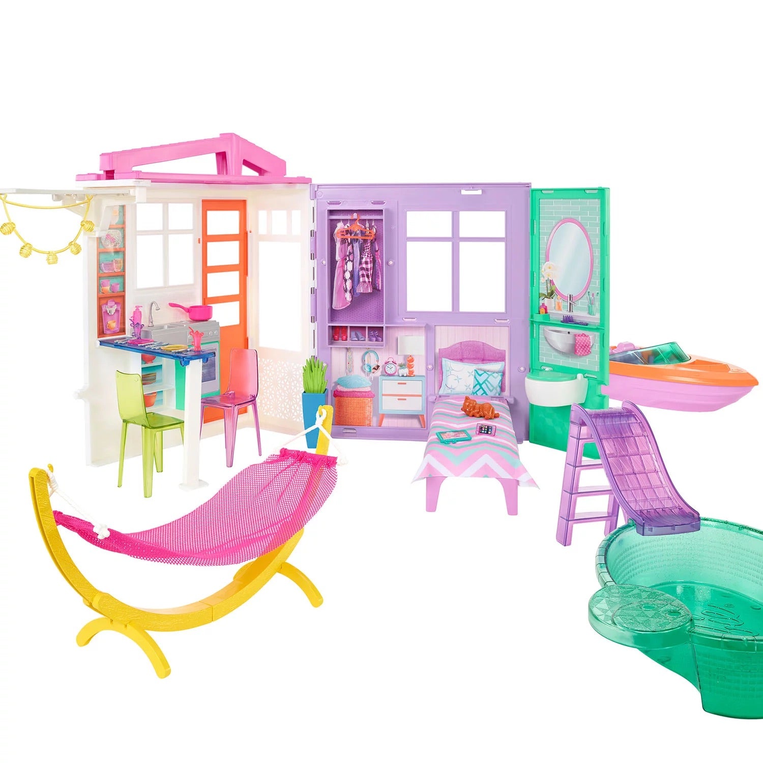 Barbie Fun Holiday Dolls with Accessories Playset