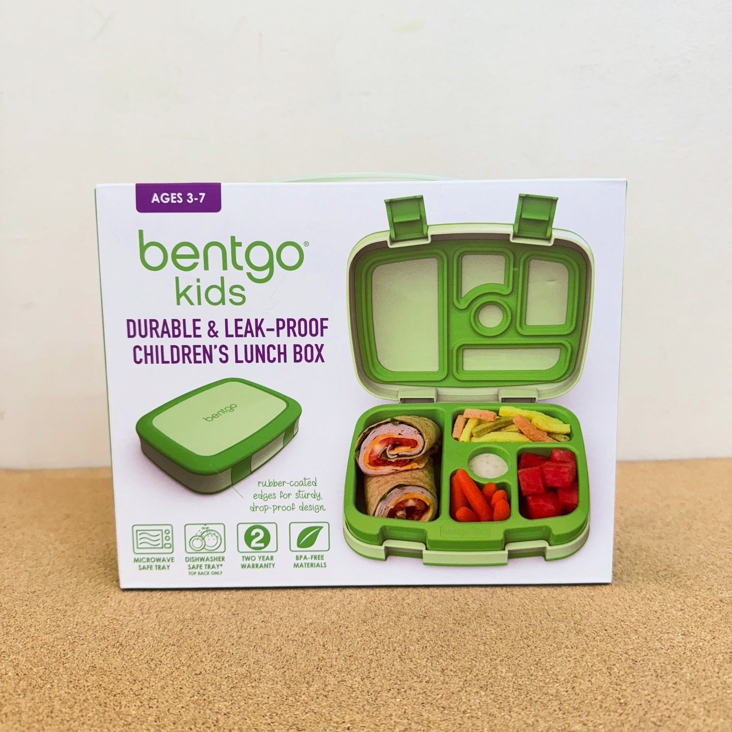 Bentgo Kids Lunch Box - Green