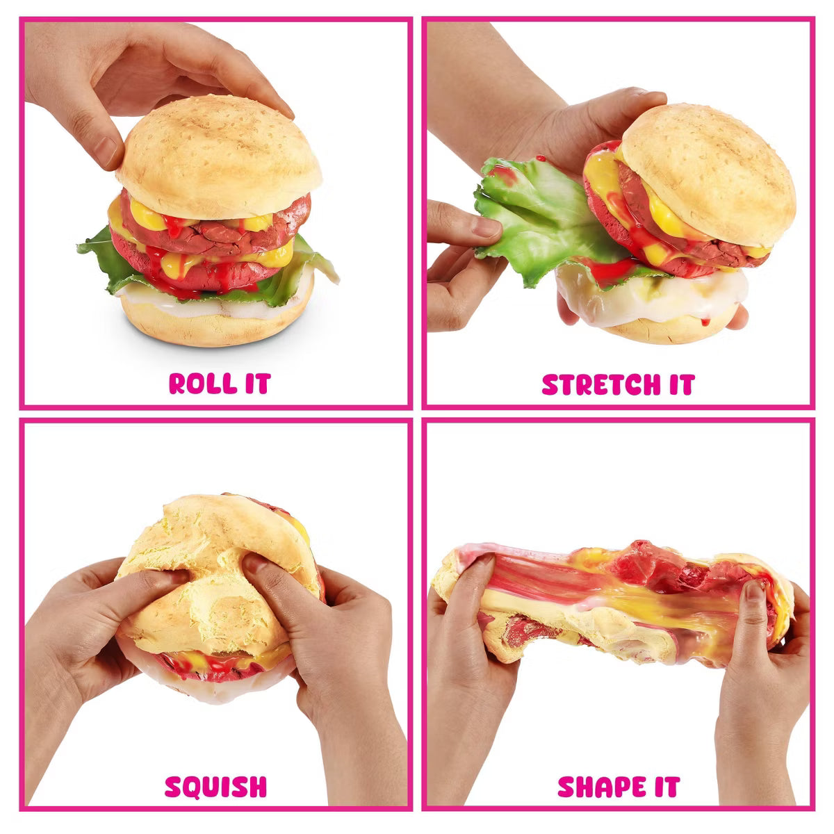 Slime Mart Small Basket Burger Craft Kit