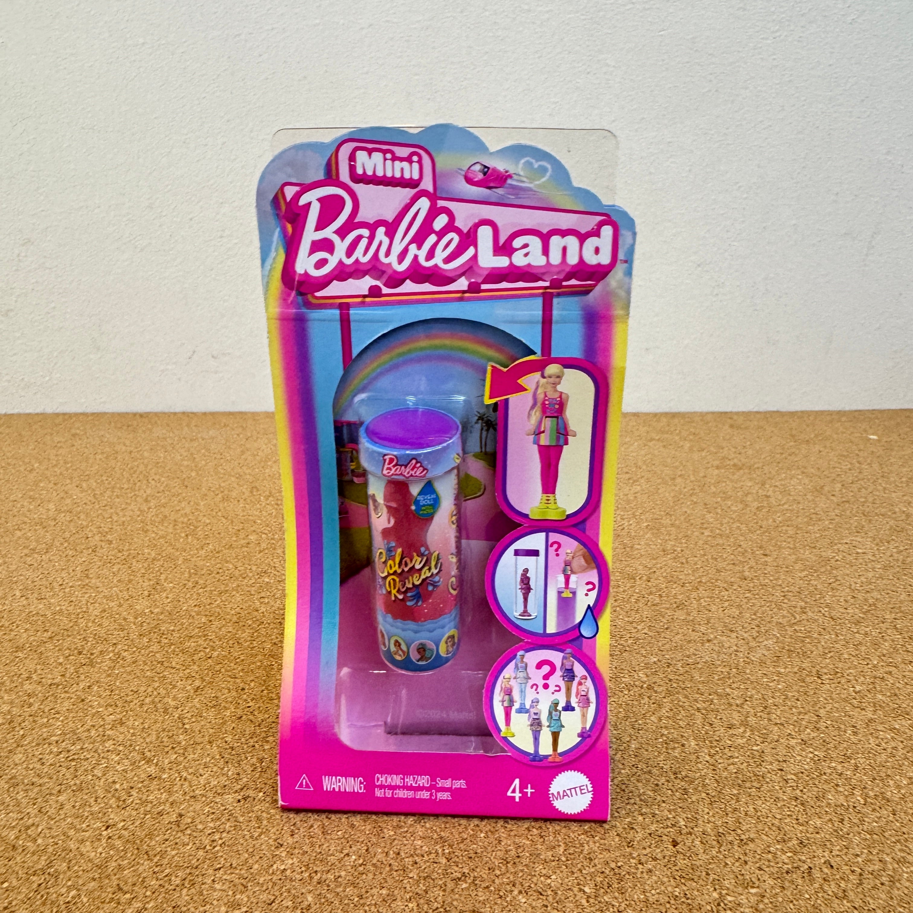 Barbie Mini BarbieLand Color Reveal Doll with Surprise Water Reveal