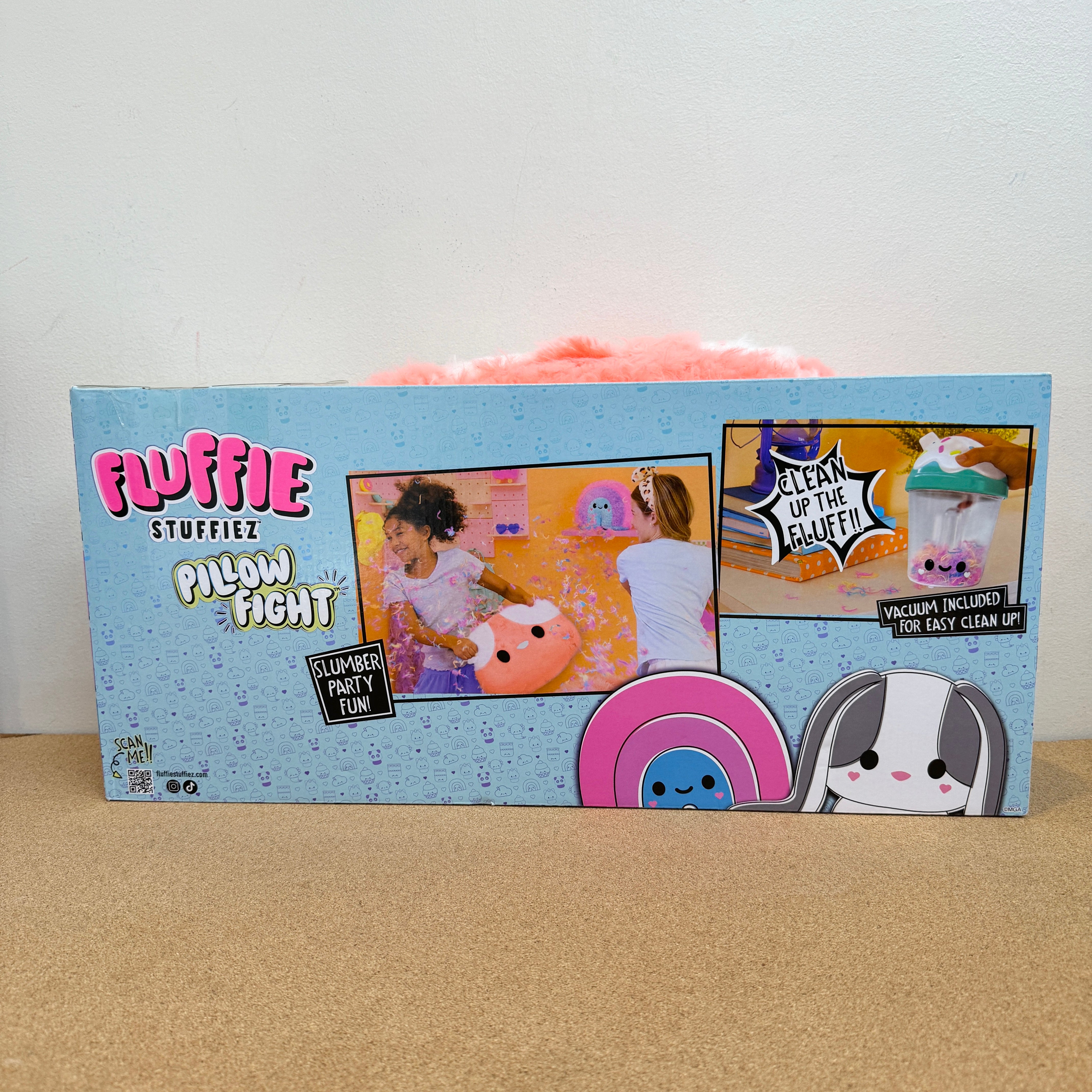 Fluffie Stuffiez Pillow Fight Plush - Bunny