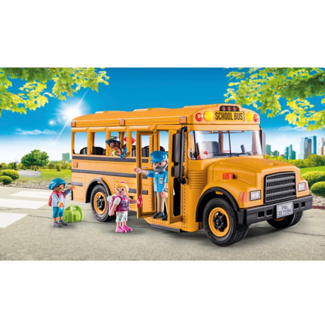 Playmobil School Bus Playset