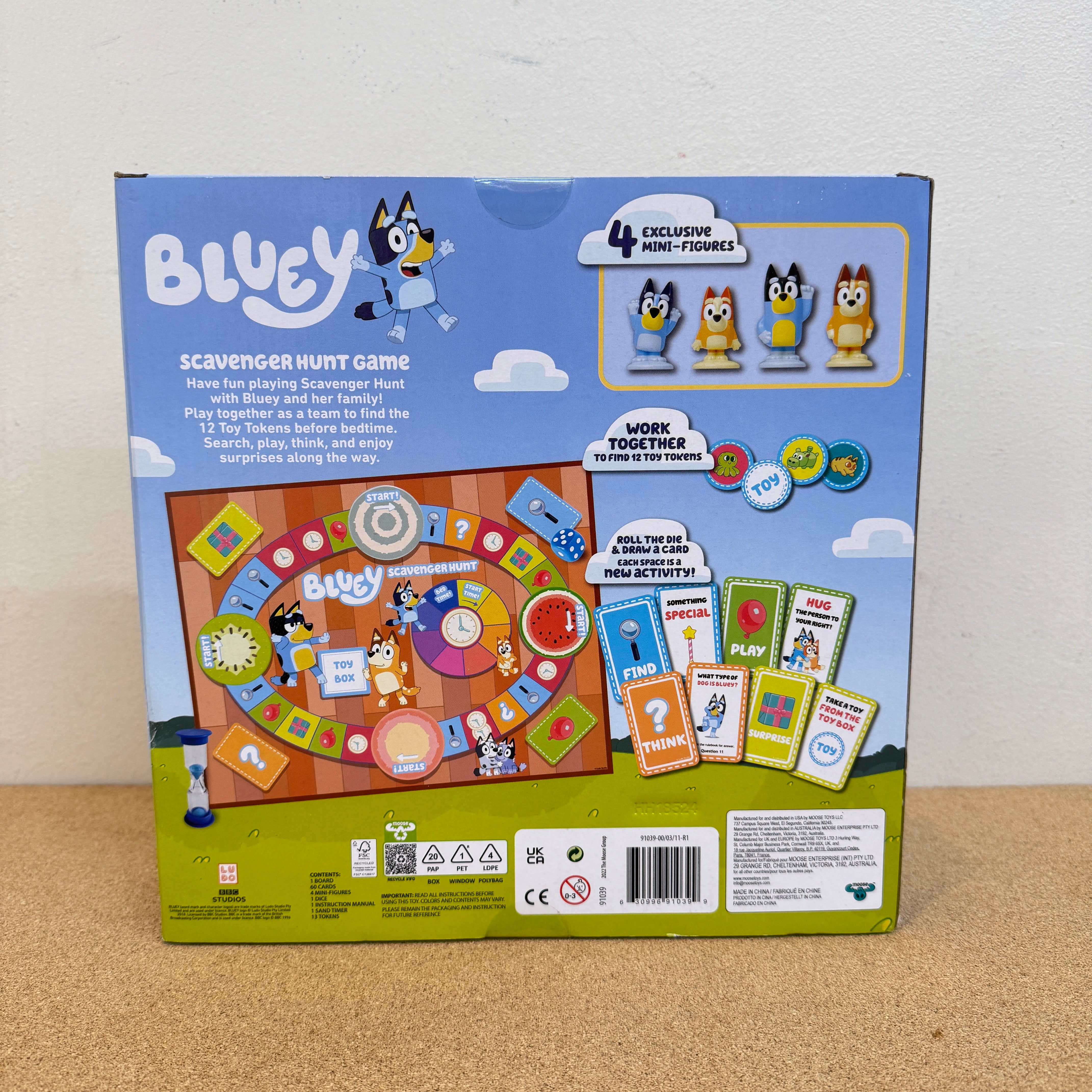 Bluey Scavenger Hunt Game
