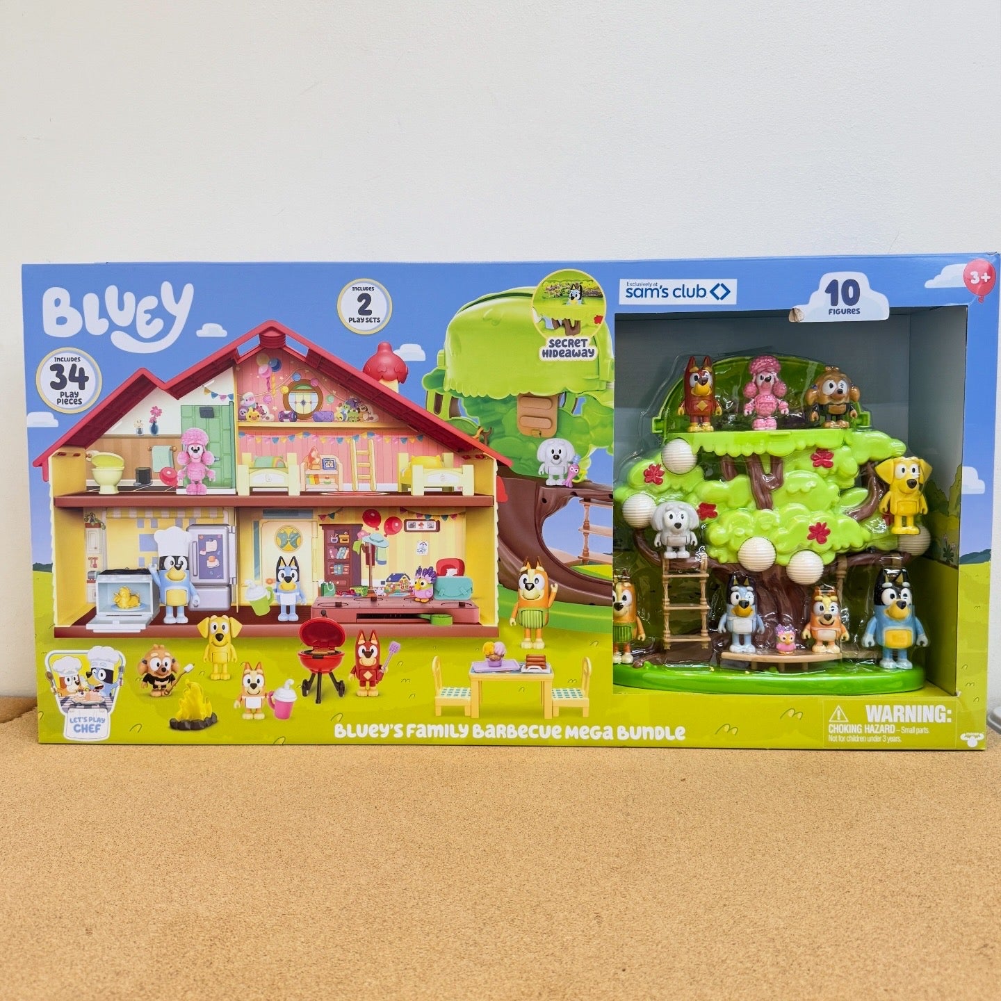 Bluey Family Barbecue Home Mega Bundle Set