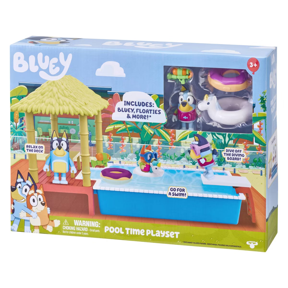 Bluey Pool Time Playset