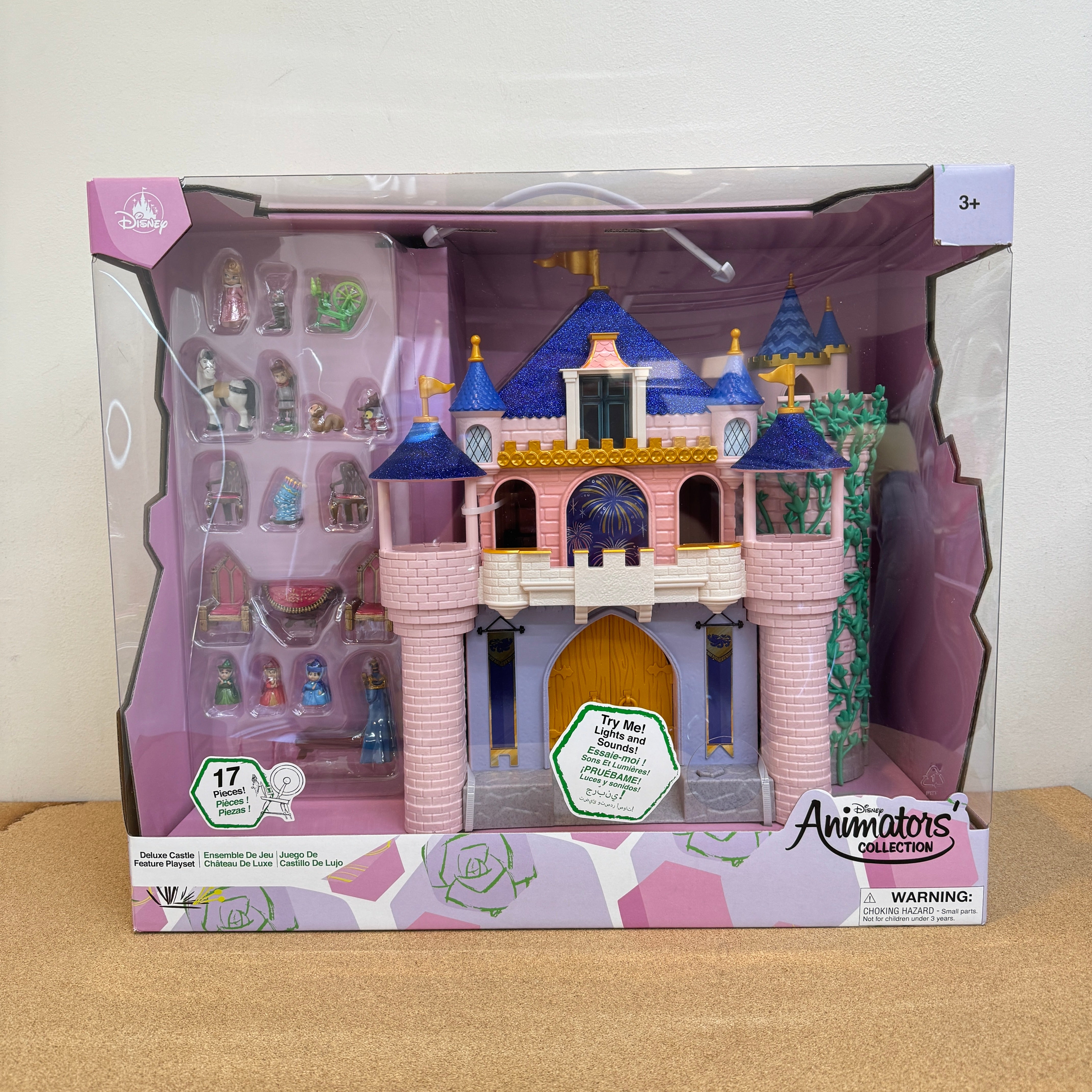 Disney Animators Collection Deluxe Sleeping Beauty Castle Playset
