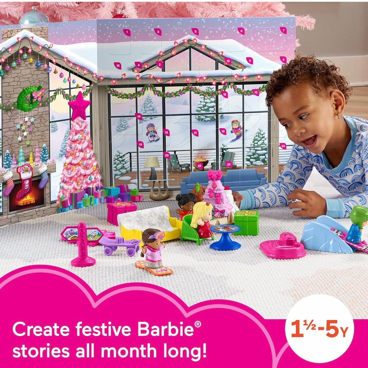 Fisher Price Little People Barbie Advent Calendar