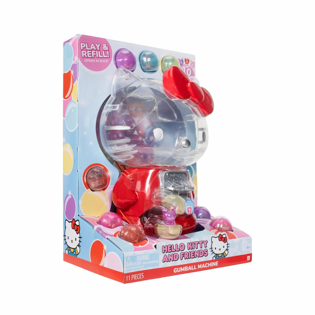 Hello Kitty and Friends 12-Inch Gumball Machine