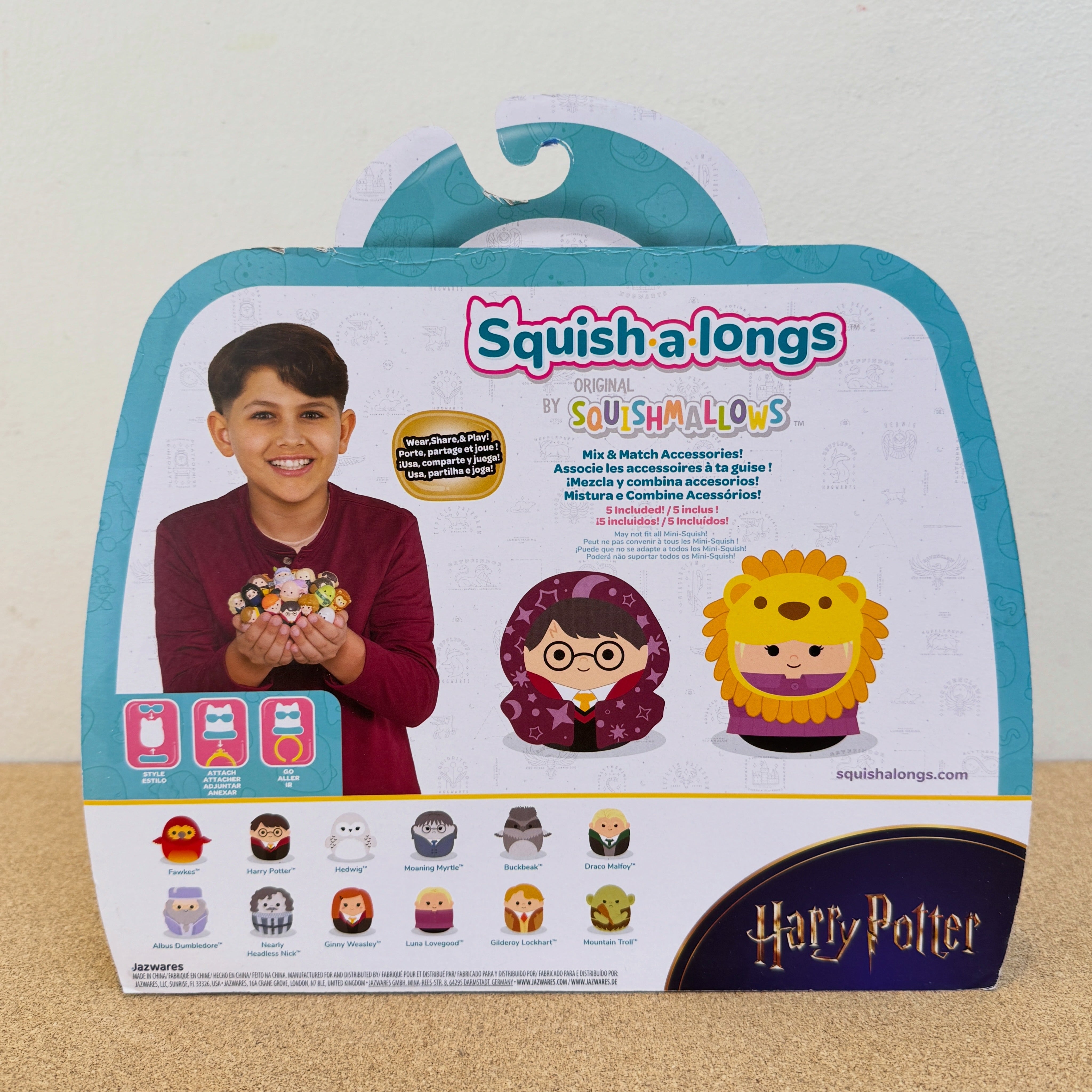 Squish-A-Longs “Harry Potter” Mini Squish Accessory 12Pack