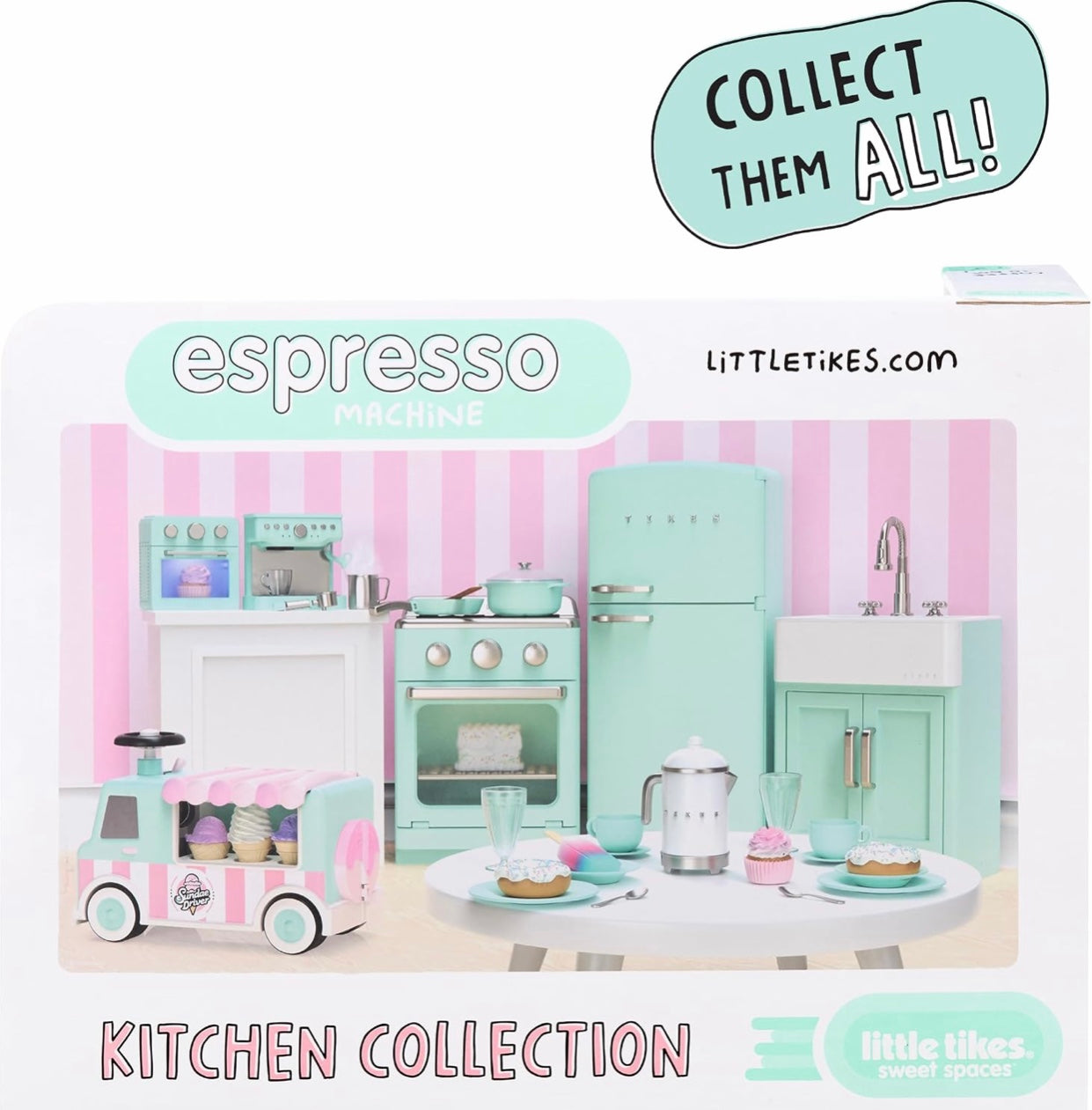 Little Tikes Sweet Spaces Edpresso Machine - Sea Foam