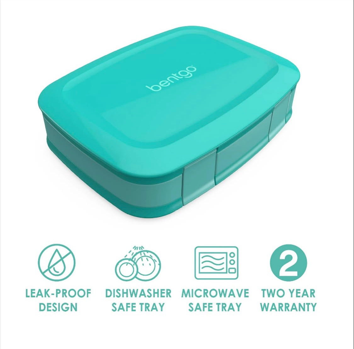 Bentgo Fresh Leak Proof Lunchbox - Aqua