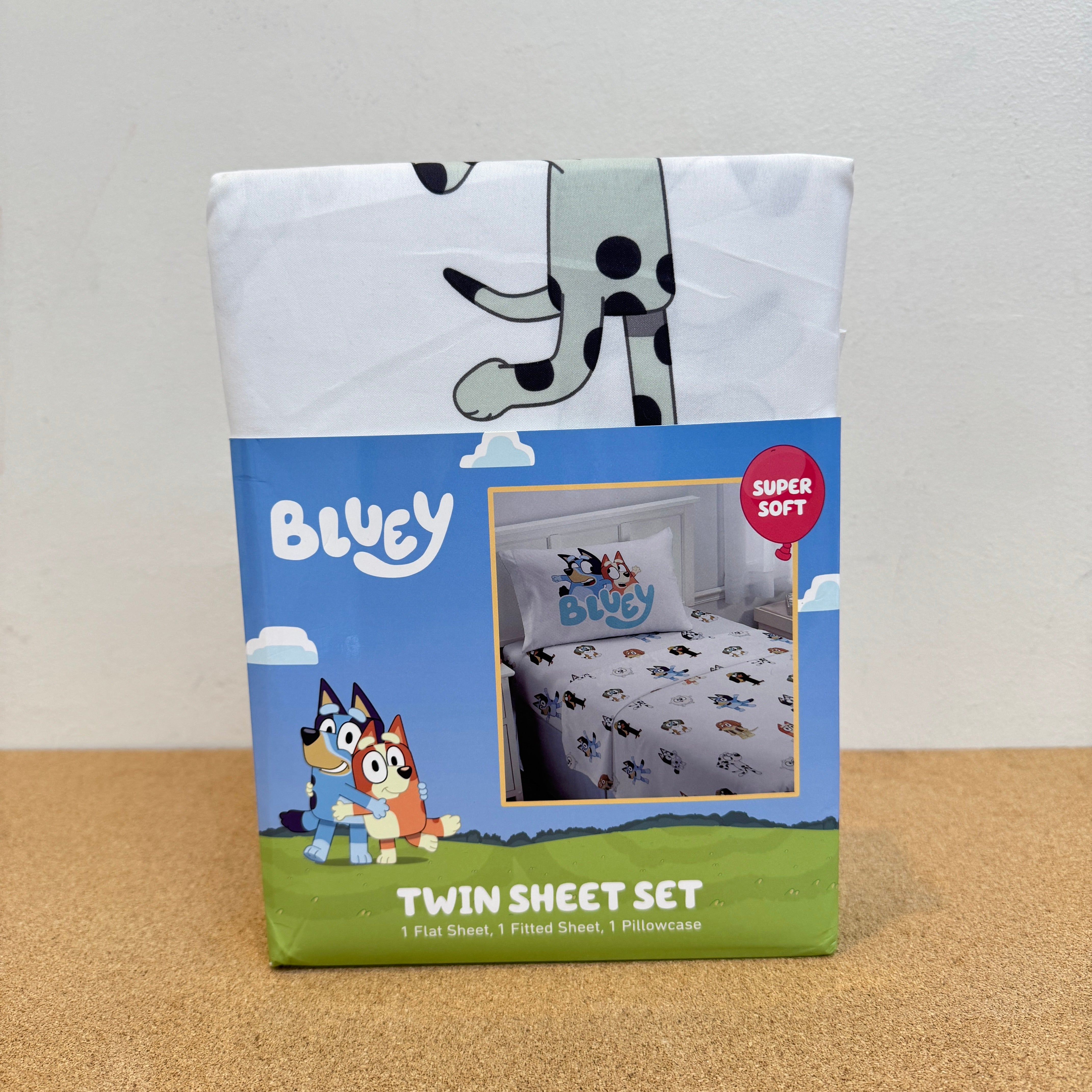 Bluey Kids Twin Sheet Set