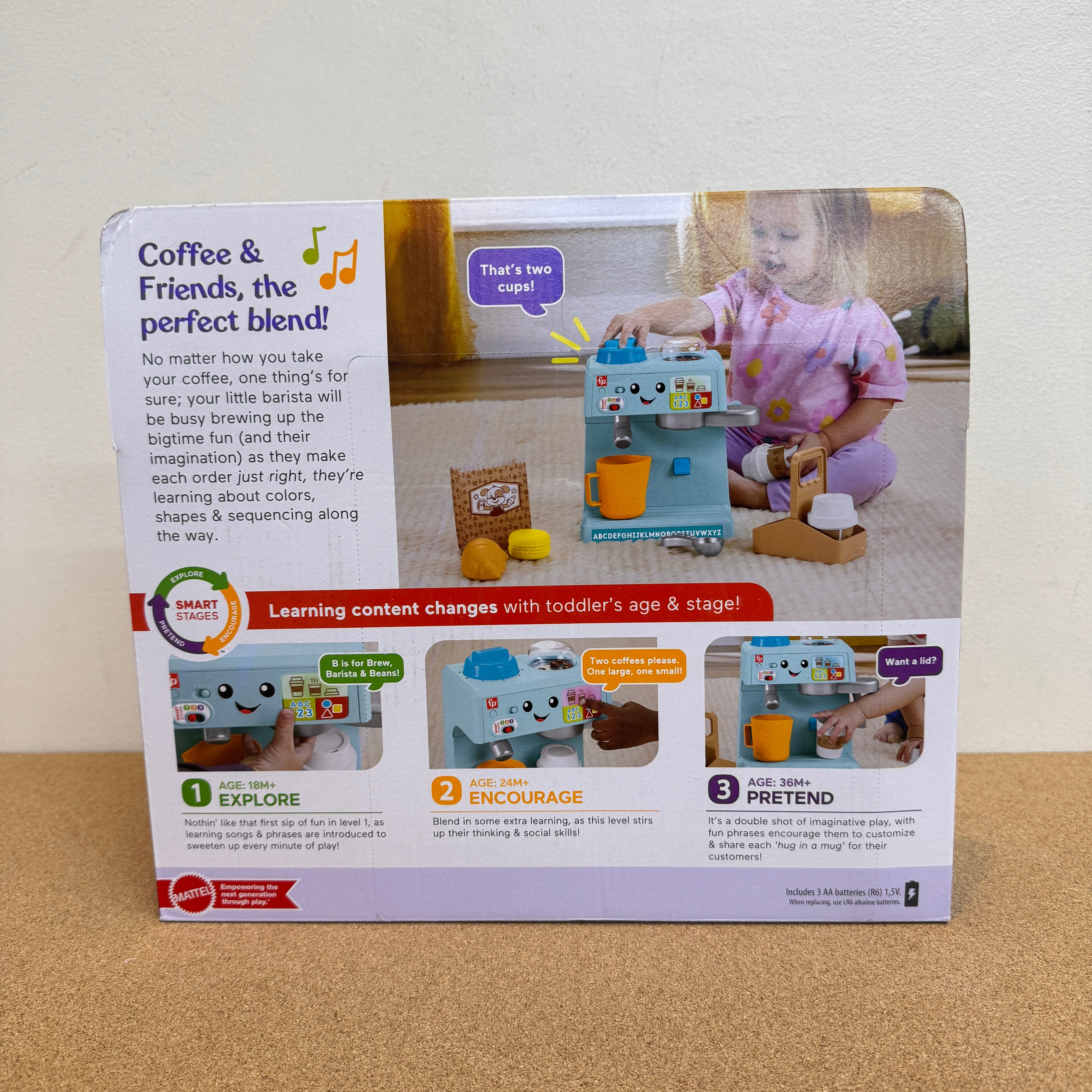 Fisher Price Laugh & Learn Learn & Serve Coffee Cafe Playset