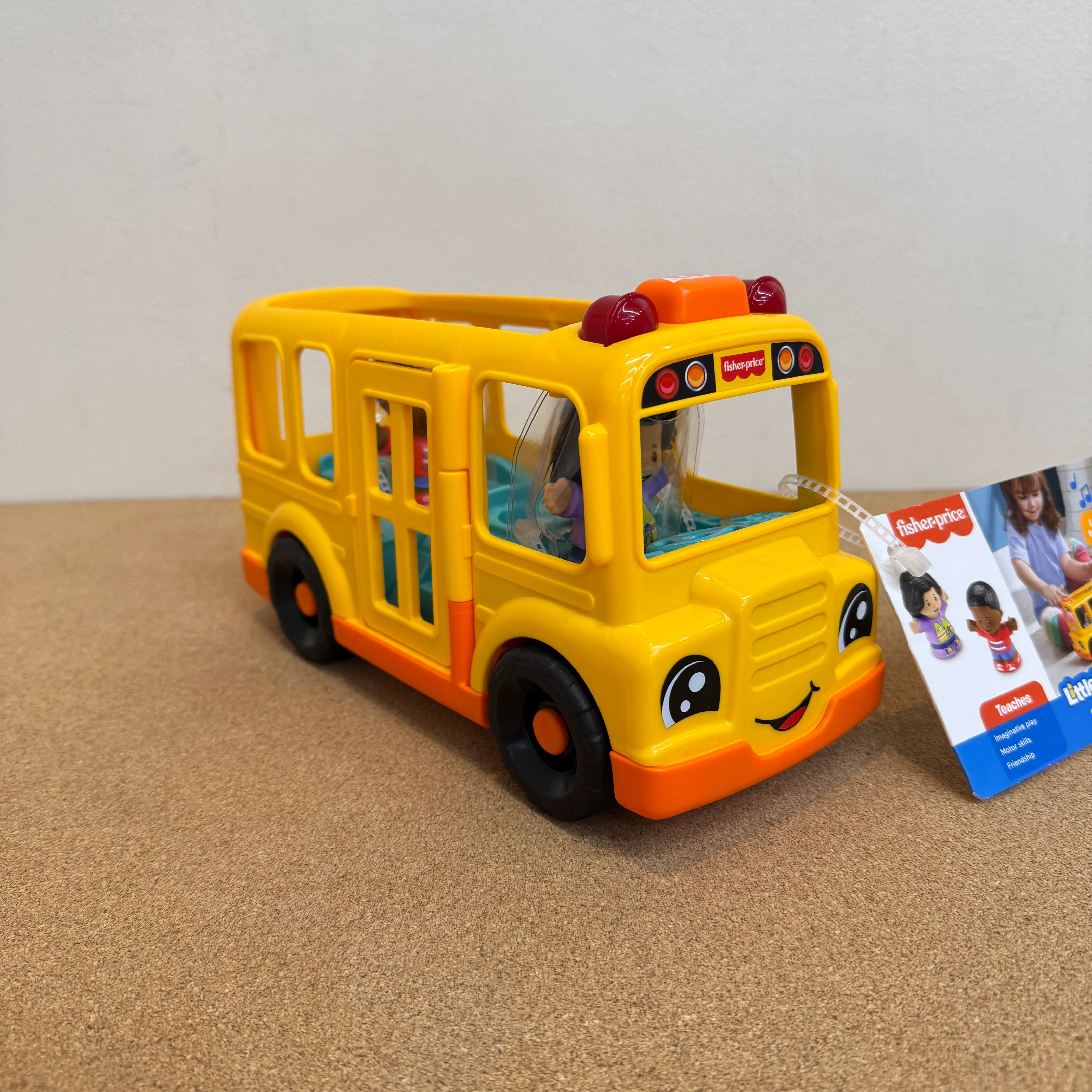 Fisher Price Little People School Bus Musical Toy Vehicle