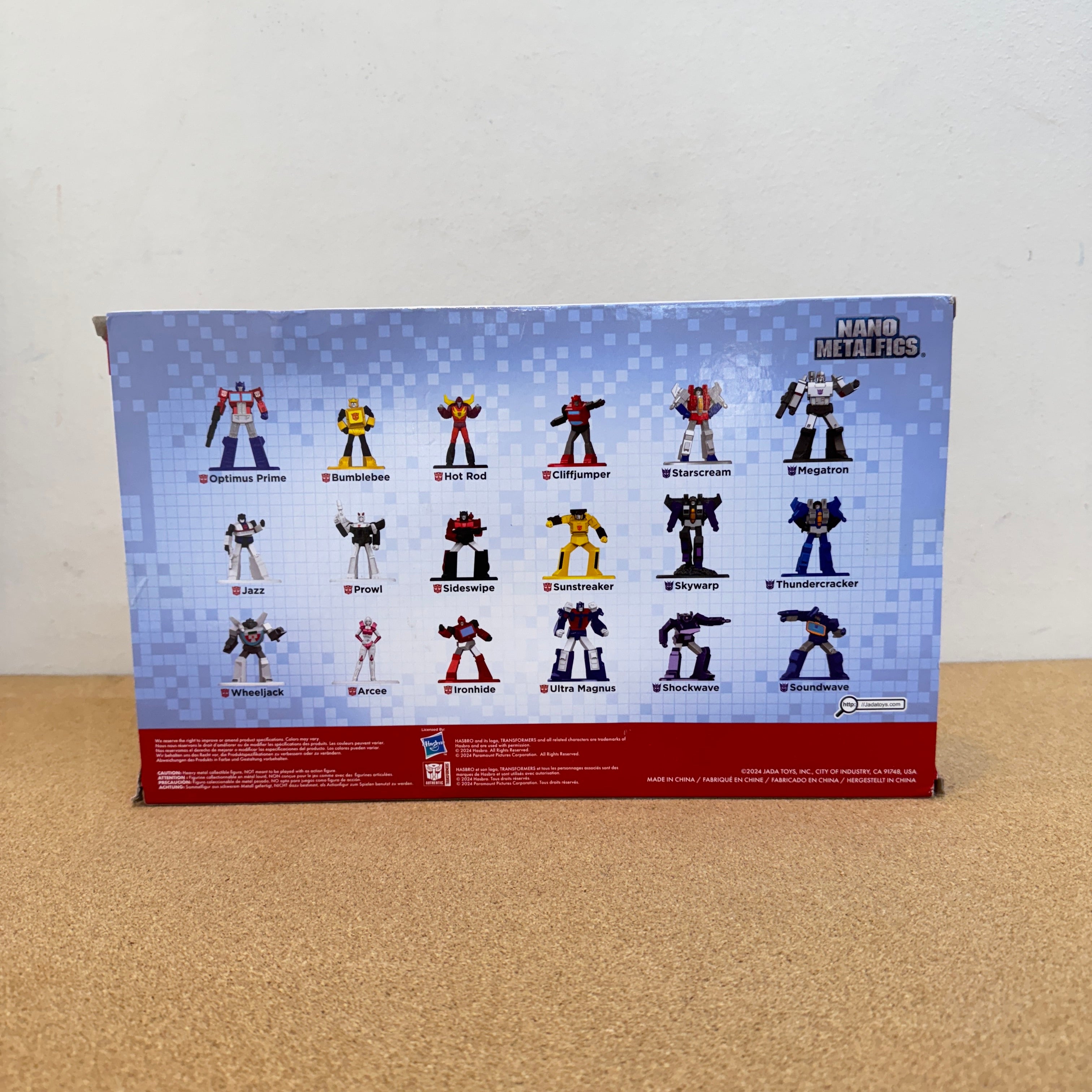 Nano MetalFigs Transformers Series 2 Set 18PK
