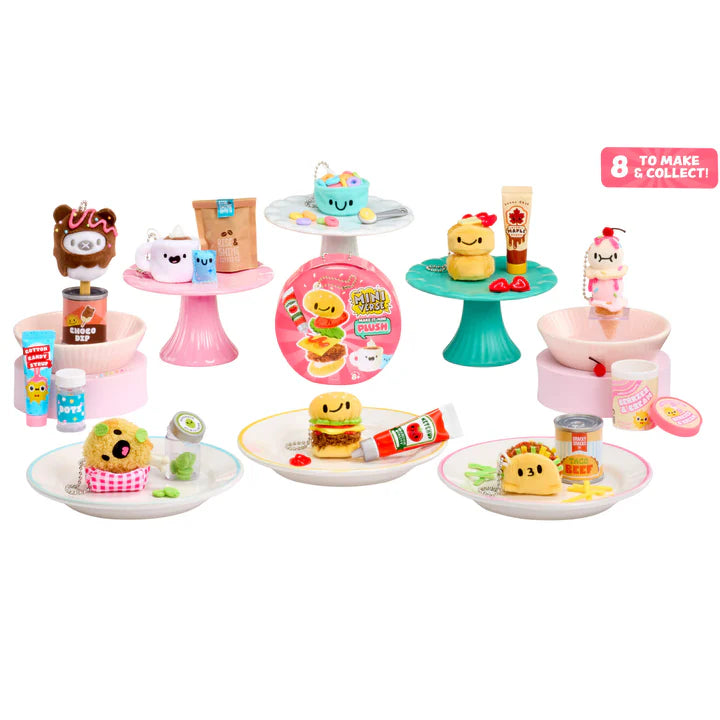 Miniverse Make It Mini Plush DIY Food-Themed Plush Collectibles