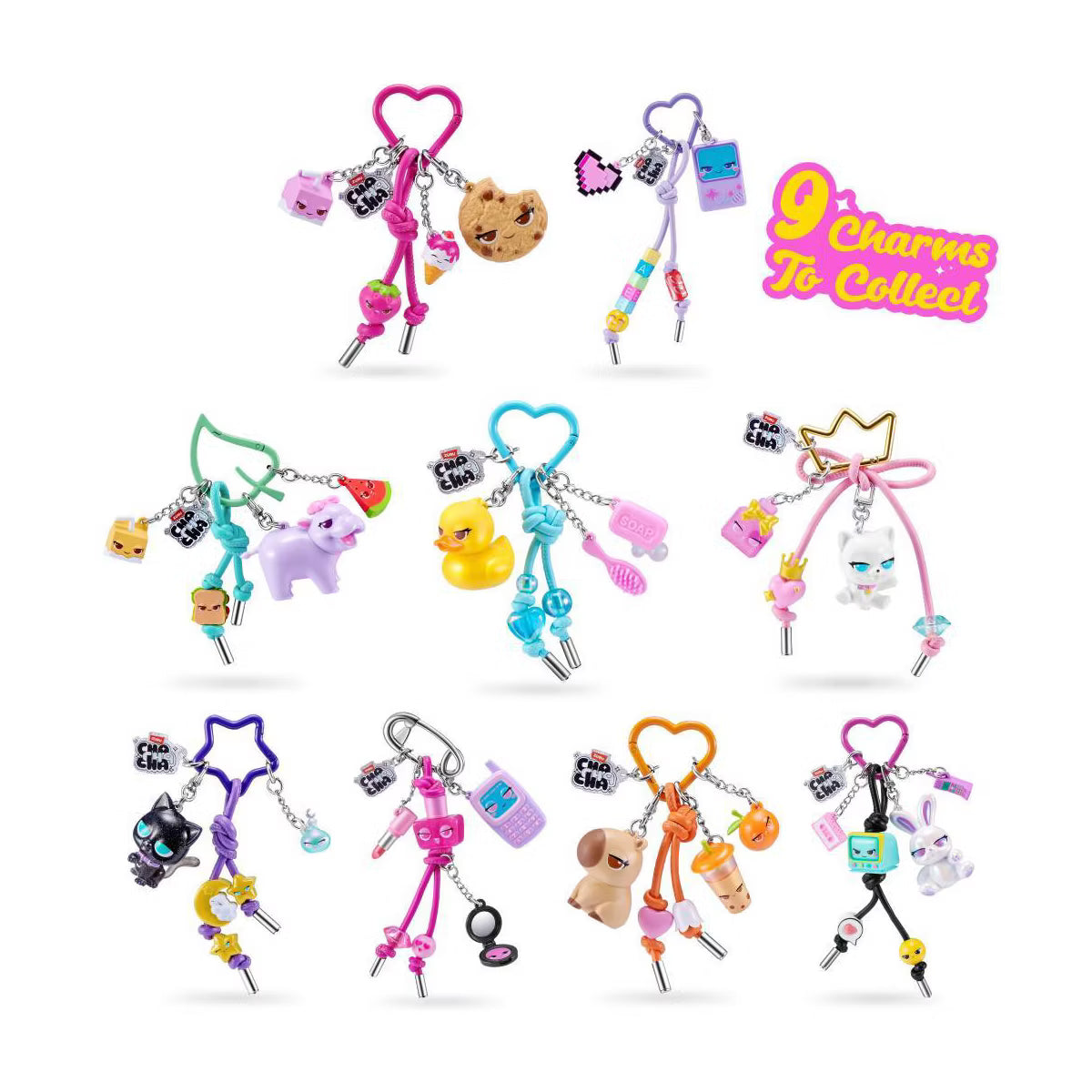 Cha Cha Cha DIY Charms Keychain