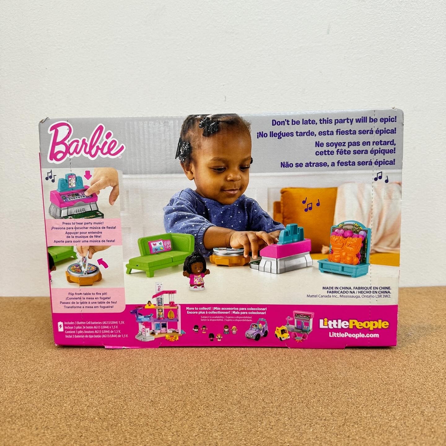 Fisher Price Little People x Barbie Musical Patio Party