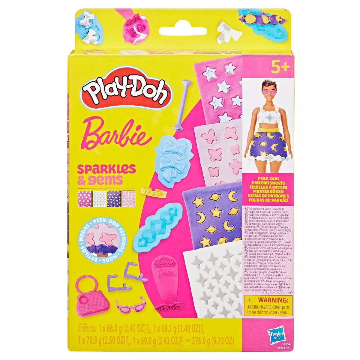 Play Doh Barbie Sparkles and Gems Pattern Pack
