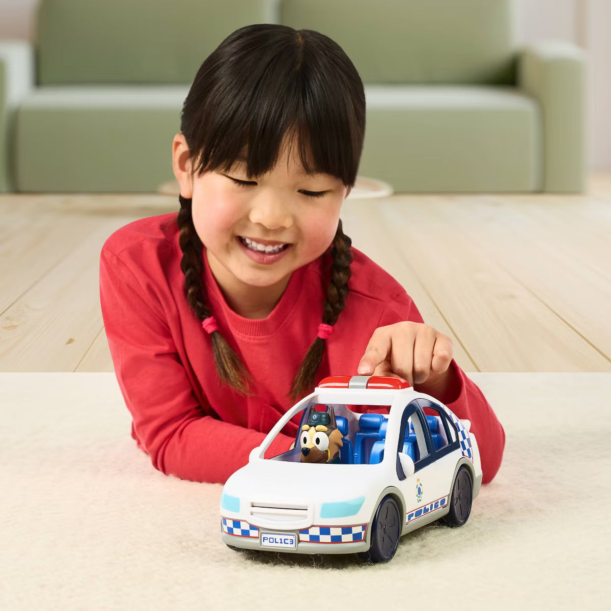 Bluey Police Car