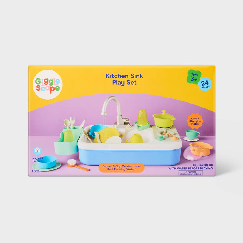 Gigglescape Kitchen Sink Playset