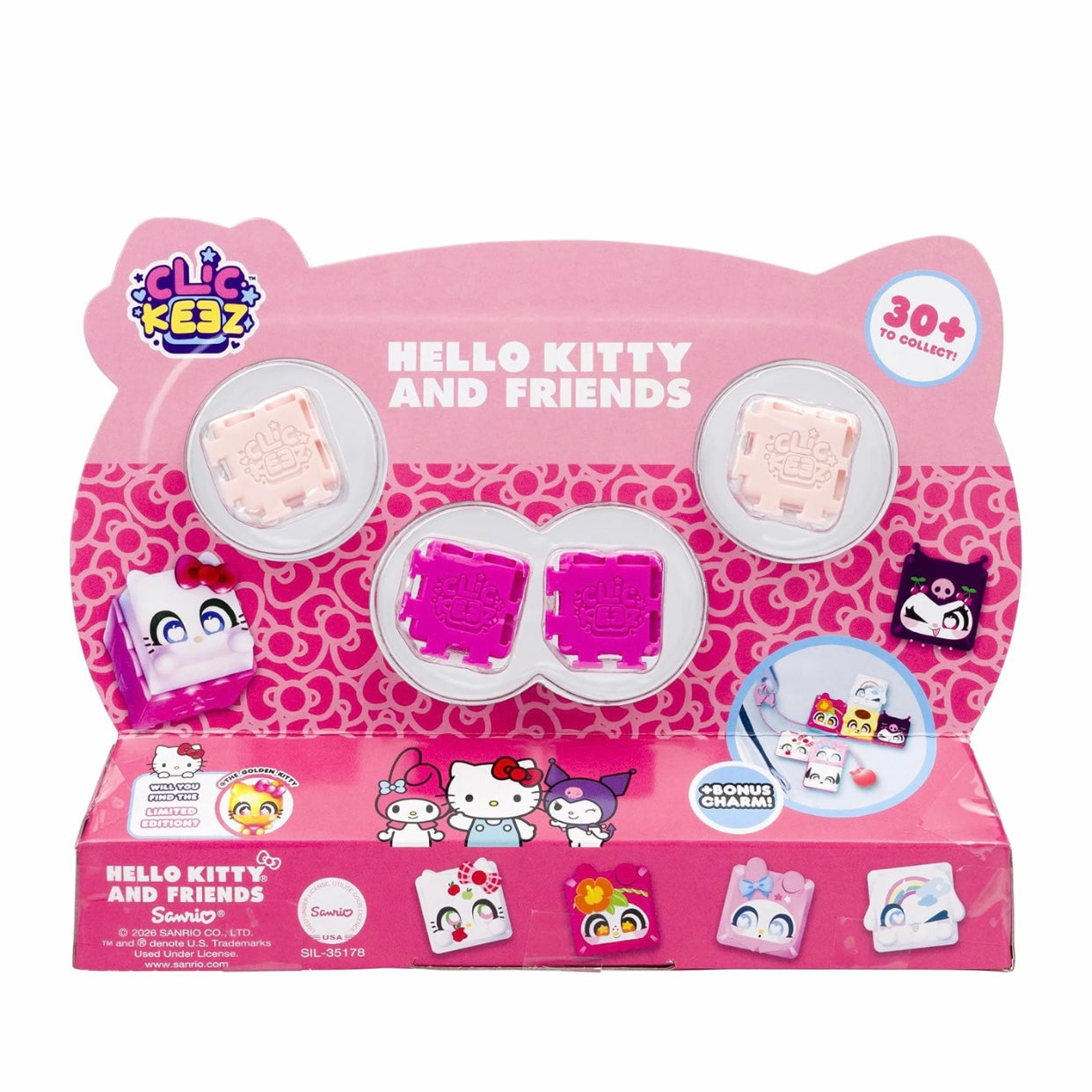 Clickeez Series 1 Hello Kitty and Friends 7Pack