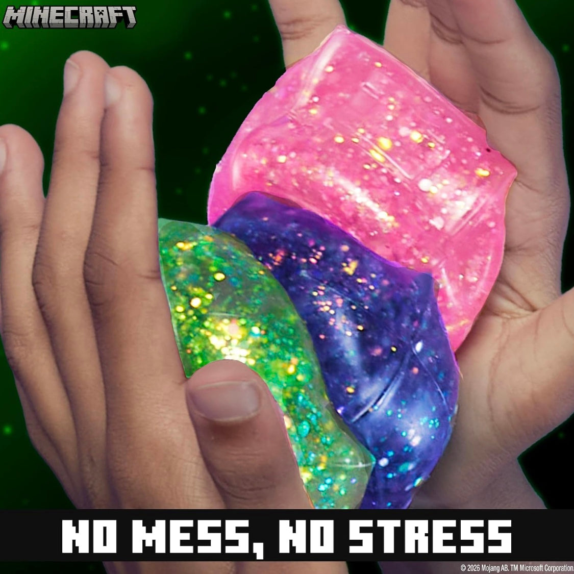 Slimygloop Gelli Gels Minecraft 3Pack