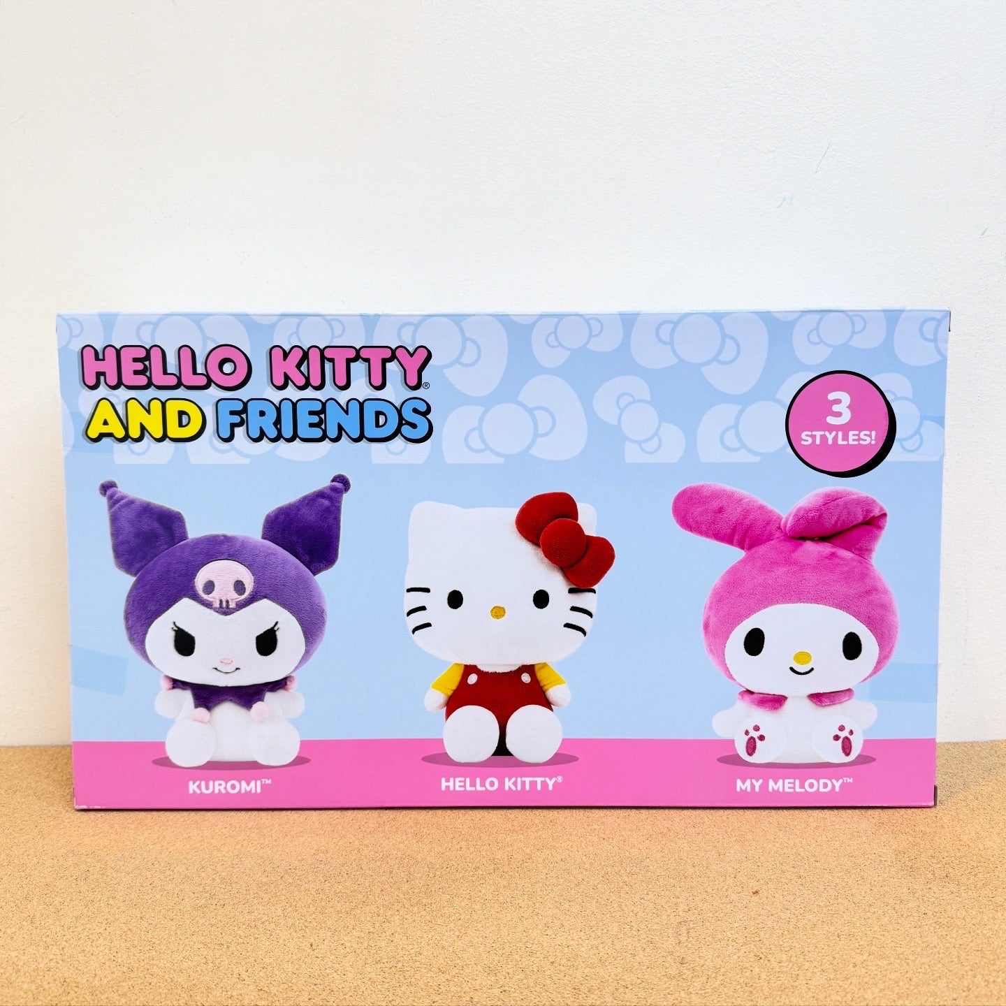 Hello Kitty and Friends Classic Plush 3PK 8IN”