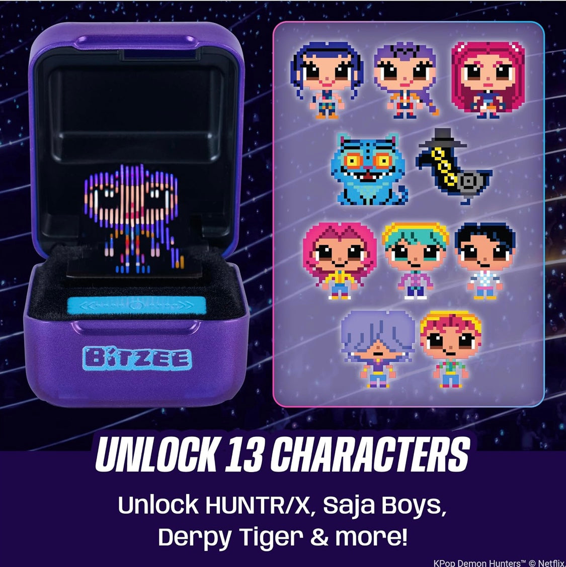 Bitzee Kpop Demon Hunters HUNTR/X Interactive Toy & Digital Pet