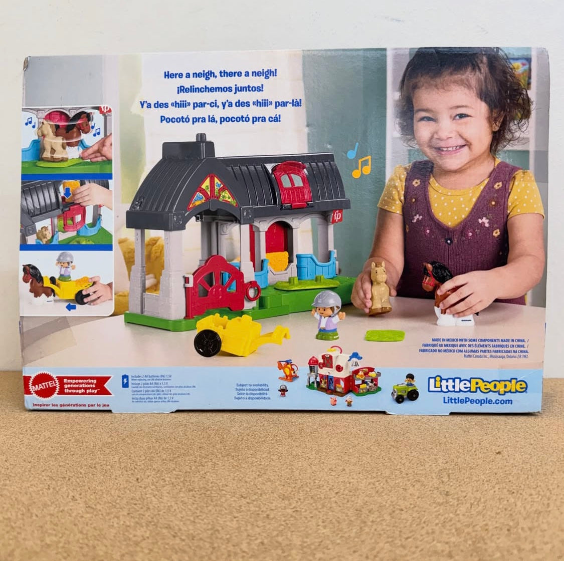 Fisher Price Little People Stable Playset