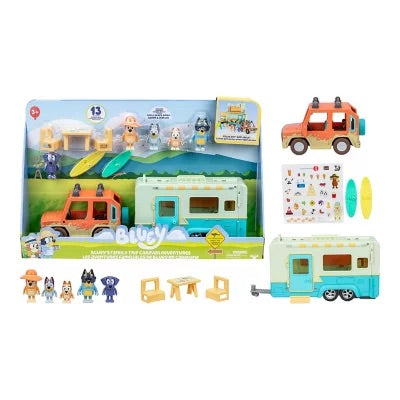 Bluey Bluey’s Family Trip Caravan Adventure Playset