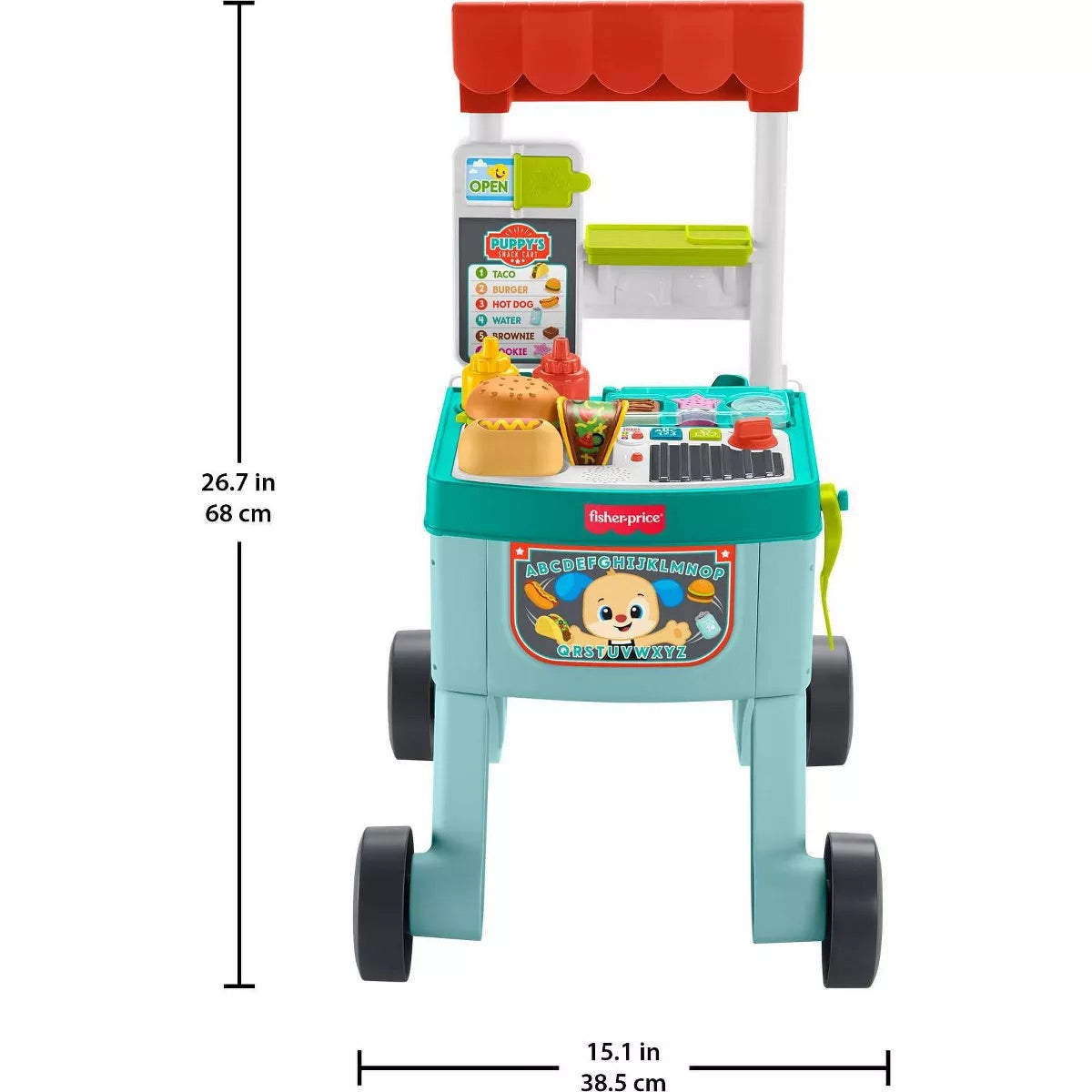 Fisher Price Laugh & Learn 4-in-1 Snack Cart Walker