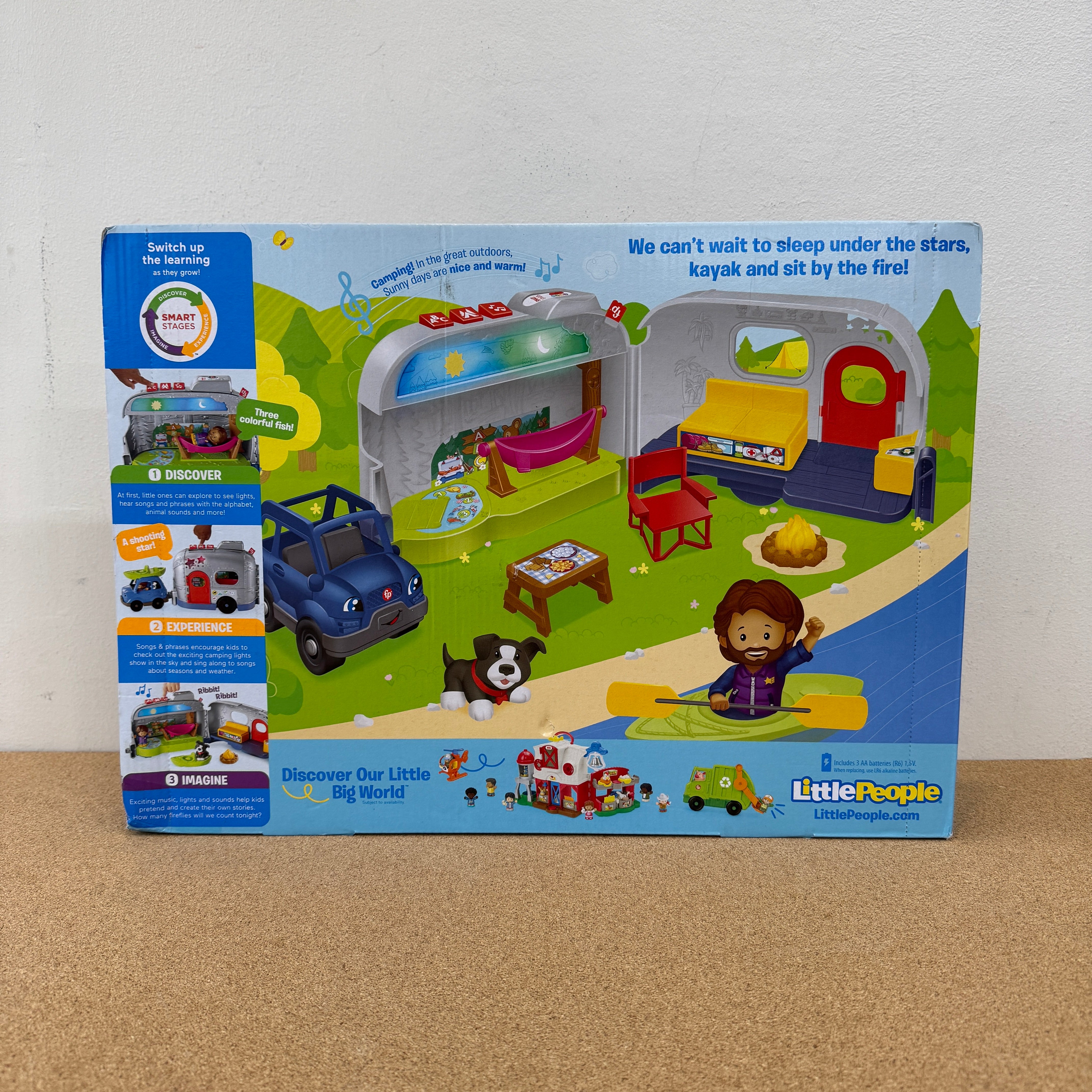 Fisher Price Little People Light Up Learning Camper