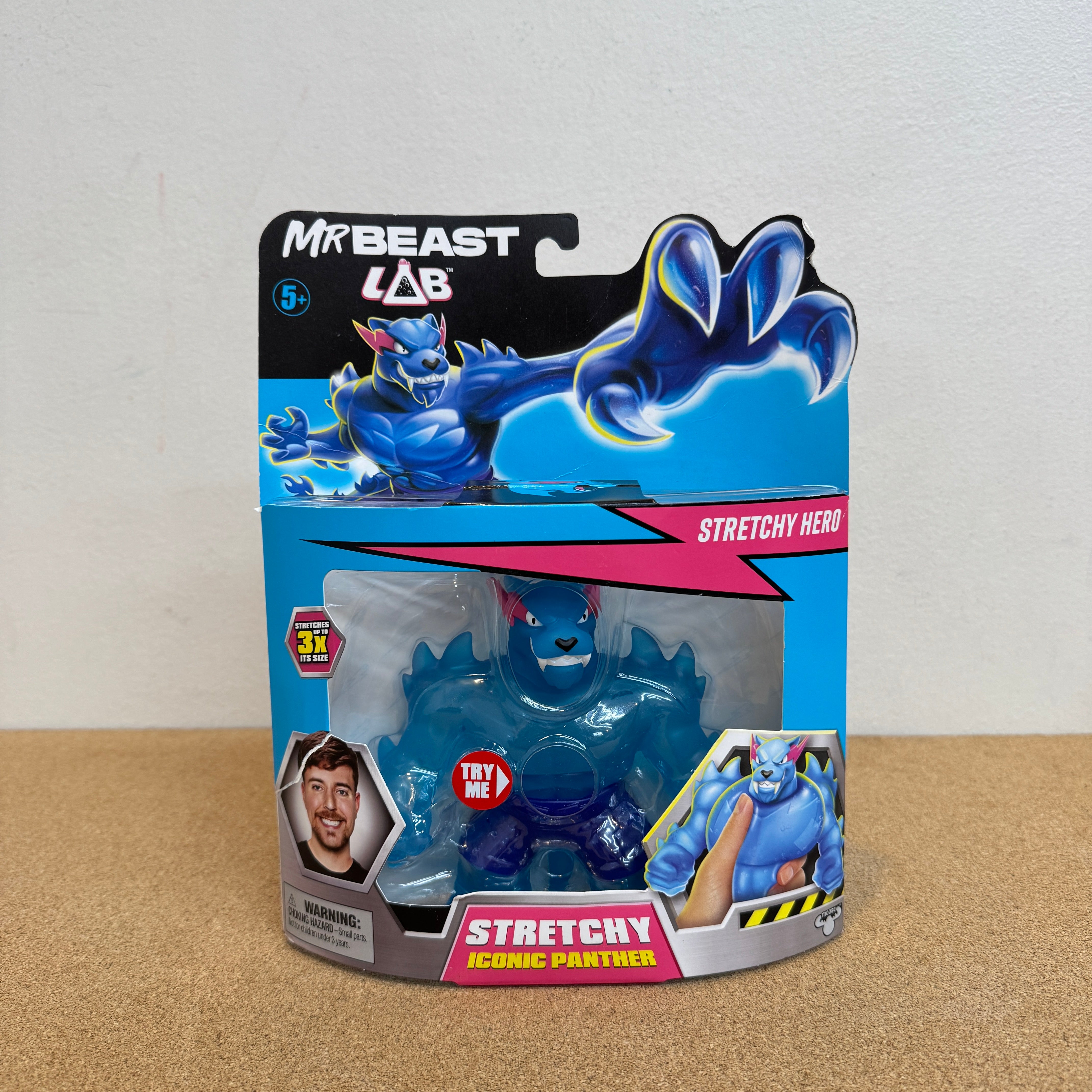 MrBeast Lab Heroez Of Goo Jit Zu Goo Iconic Panther Figure