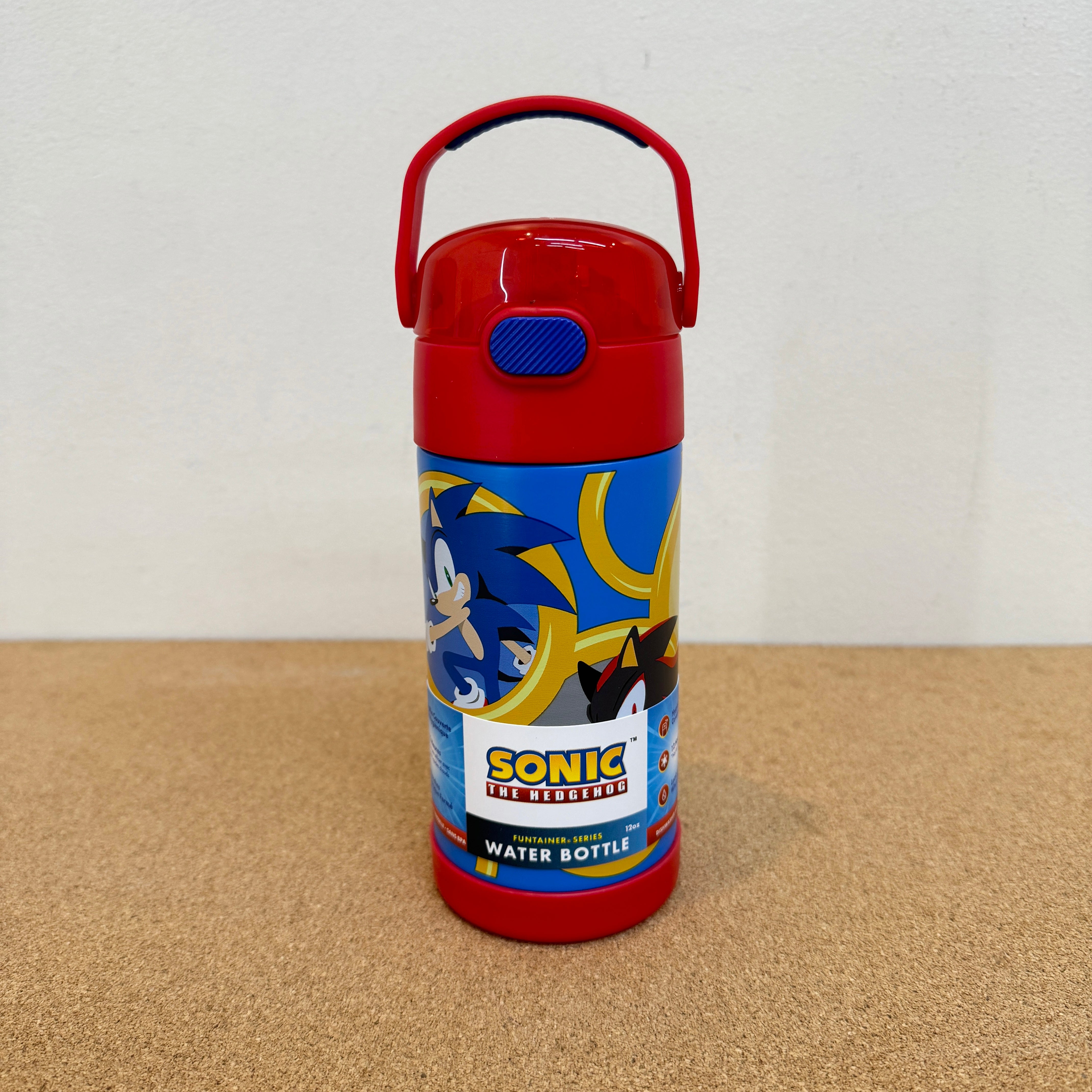 Thermos Funtainer 12oz Water Bottle - Sonic the Hedgehog