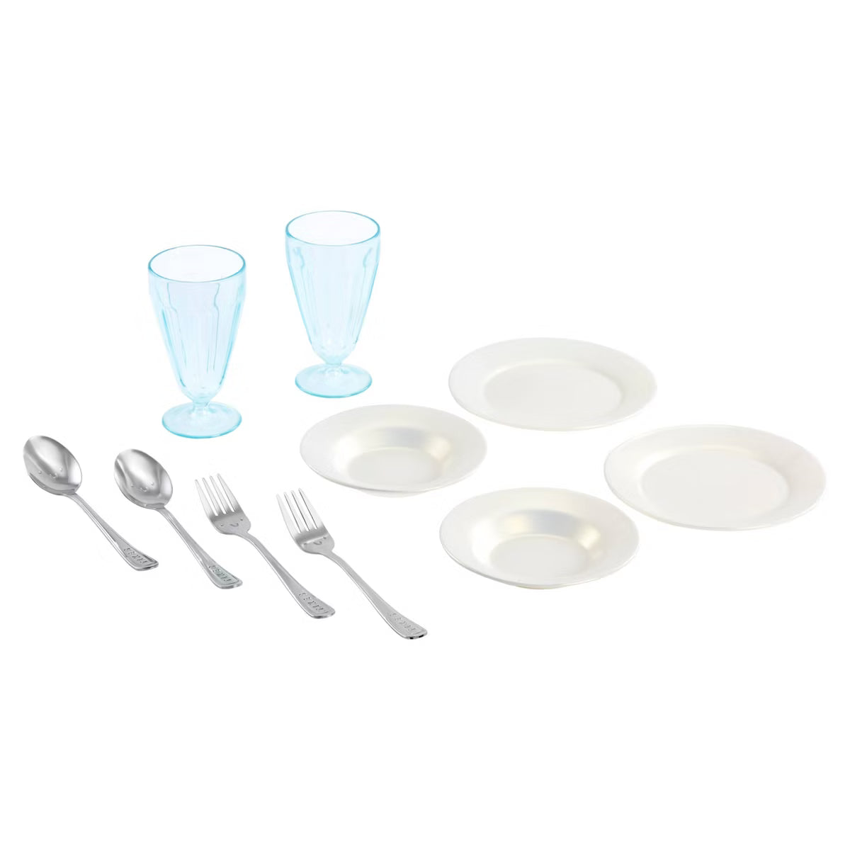 Little Tikes Sweet Spaces Dishware Set - White