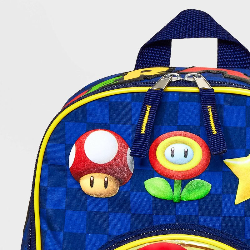 Super Mario Kids Mini Backpack - Blue