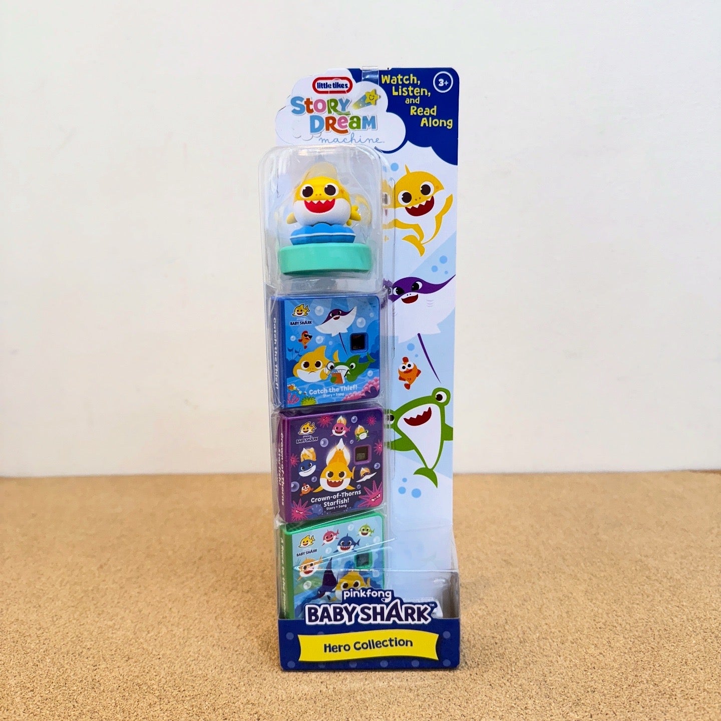 Little Tikes Story Dream Machine Cartridge - Baby Shark Heroes Collection