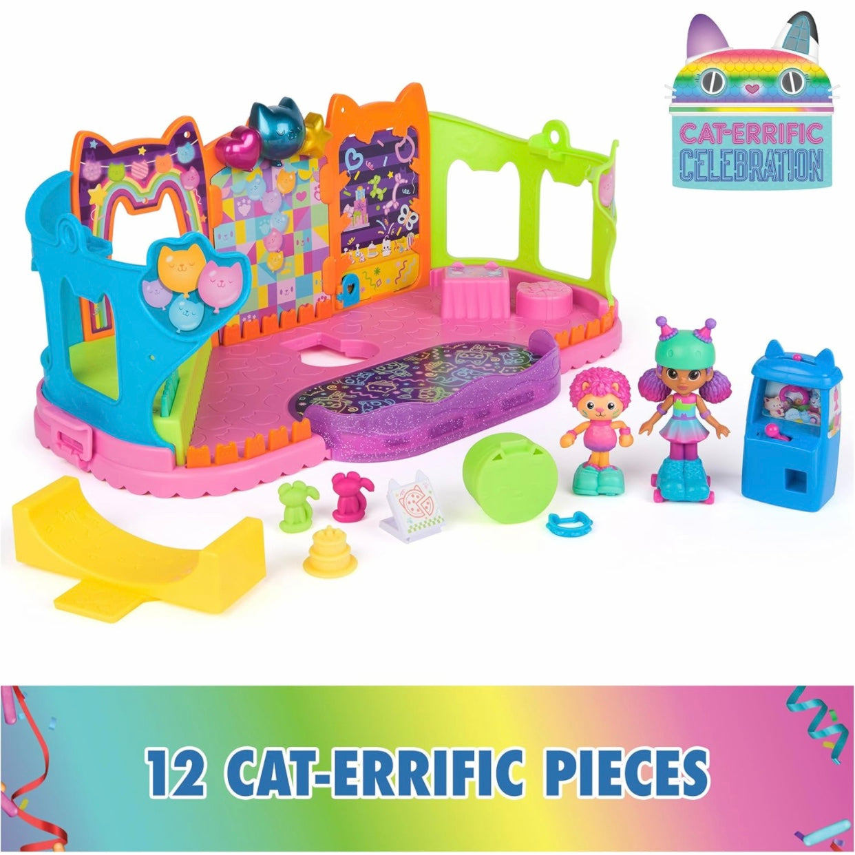 Gabby’s Dollhouse Party Room Playset